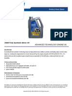 AISIN Fully Synthetic Motor Oil SN 5W 30-40-50 Product Datasheet