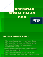 Pendekatan Sosial Dalam Kkn11