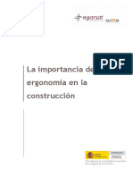 La Importancia de La Ergonomia en La Construccion