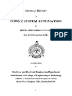 Power System Automation: Eminar Eport