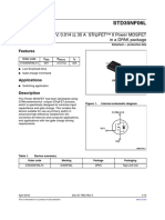 STD35NF06L: N-channel 60 V, 0.014 Ω, 35 A Stripfet™ Ii Power Mosfet in a DPAK package