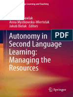 Autonomy in Second Language Learning Managing The Resources