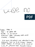 106, Mrs T 36 Hydatiform Mole