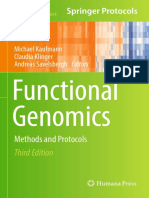 Libro - Funcional Genomics - DNA, RNA and Protein Analysis - Springer Protocols