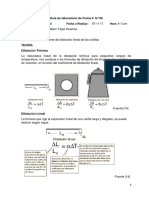 06-2 Dilatación Lineal