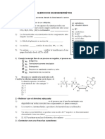 Ejercicios de Bioenergética