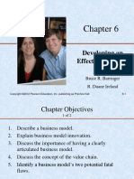 Developing An Effective Business Model: Bruce R. Barringer R. Duane Ireland