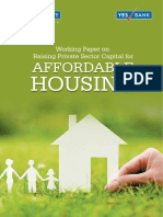 Working Paper - Raising Private Sector Capital For Affordable Housing