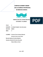 Embriologia Del SNC - Filogenia y Ontogenia