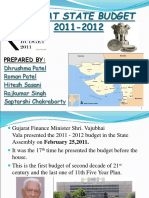 Gujarat State Budget: Prepared by