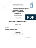 2 Practica 2 Hidrostatica