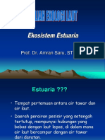 EKOSISTEM ESTUARIA - Pertemuan Ke 5, 6 & 7