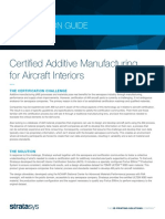 Certified Additive Manufacturing For Aircraft Interiors