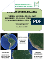 Exposiciòn Ing. Nestor Mendoza Siembra y Cosecha Del Agua