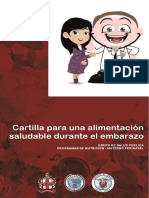 Cartilla Nutricion Gestantes 2014