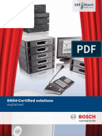 BOSCH EN54 Certification Booklet