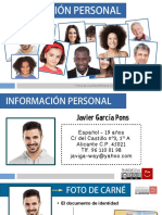 Enseñar Español. Información Personal