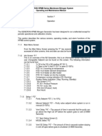 GENERON HPMB Series Membrane Nitrogen System Operating and Maintenance Manual