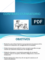 Contrato Estimatorio o de Consignacion