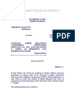 Callanta vs. National Labor Relations Commission, G.R. No. 105083, 20 August 1993, 225 SCRA 526