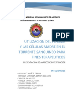 Utilizacion Del Plasma y Las Celulas Madre en El Torrente Sanguineo para Fines Terapeuticos