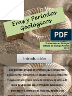 Eras y Períodos Geológicos