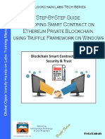 Developing Smart Contract On Ethereum Blockchain Using Truffle Framework