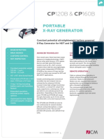 CP120B & CP160B: Portable X-Ray Generator