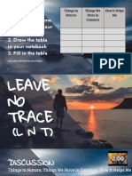 Leave No Trace - Powerpoint