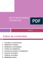 Tema 5. Biotransformacion de Farmacos OCW Modif