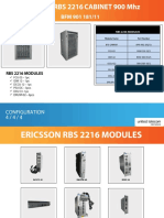 Ericsson RBS2216 900Mhz Cabinet