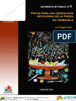 Luis Delgado - Genealogia Decolonial de La Poesia Venezolana PDF