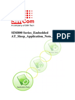 SIM800 Series Embedded at Sleep Application Note - V1.01