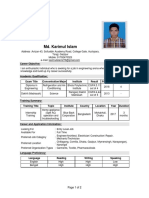 Md. Karimul Islam: Page 1 of 2