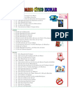Calendario Cívico Escolar