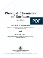 Physical Chemistry of Surfaces: Arthur W. Adamson