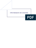 Informatización de La Empresa