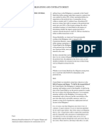 Obligations and Contracts Digest: George W. Batchelder vs. The Central Bank of The Philippines