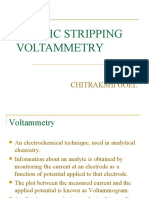 Anodic Stripping Voltammetry: BY: Chitrakshi Goel