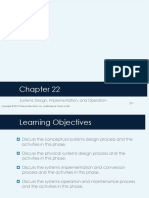 System Design Implementation and Operation - Chapter 22