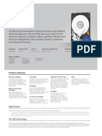 WD10SPZX HDD Spec Sheet