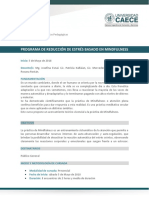 Programa de Reducción de Estrés Basado en Mindfulness