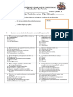 Evaluación La Porota