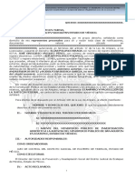 Formato Amparo Auto de Vinculacion y Prision Preventiva