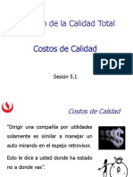 5.1 Costos de Calidad