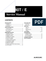 Alinco DJ-S40T Service Manual