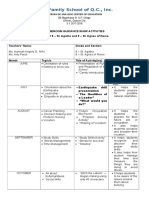 RHGP Template of Activities