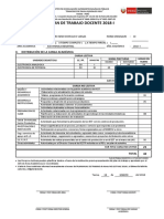 Plan de Trabajo Docente 2018-I 2