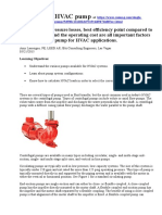 Selecting An HVAC Pump at Https