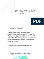  Logistics Process Design